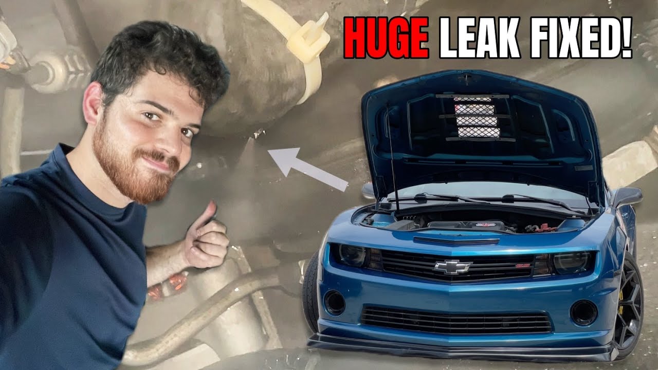 5th Gen Camaro SS Radiator Hose(s) Repair | SHE'S BACK ON THE ROAD (FINALLY)!