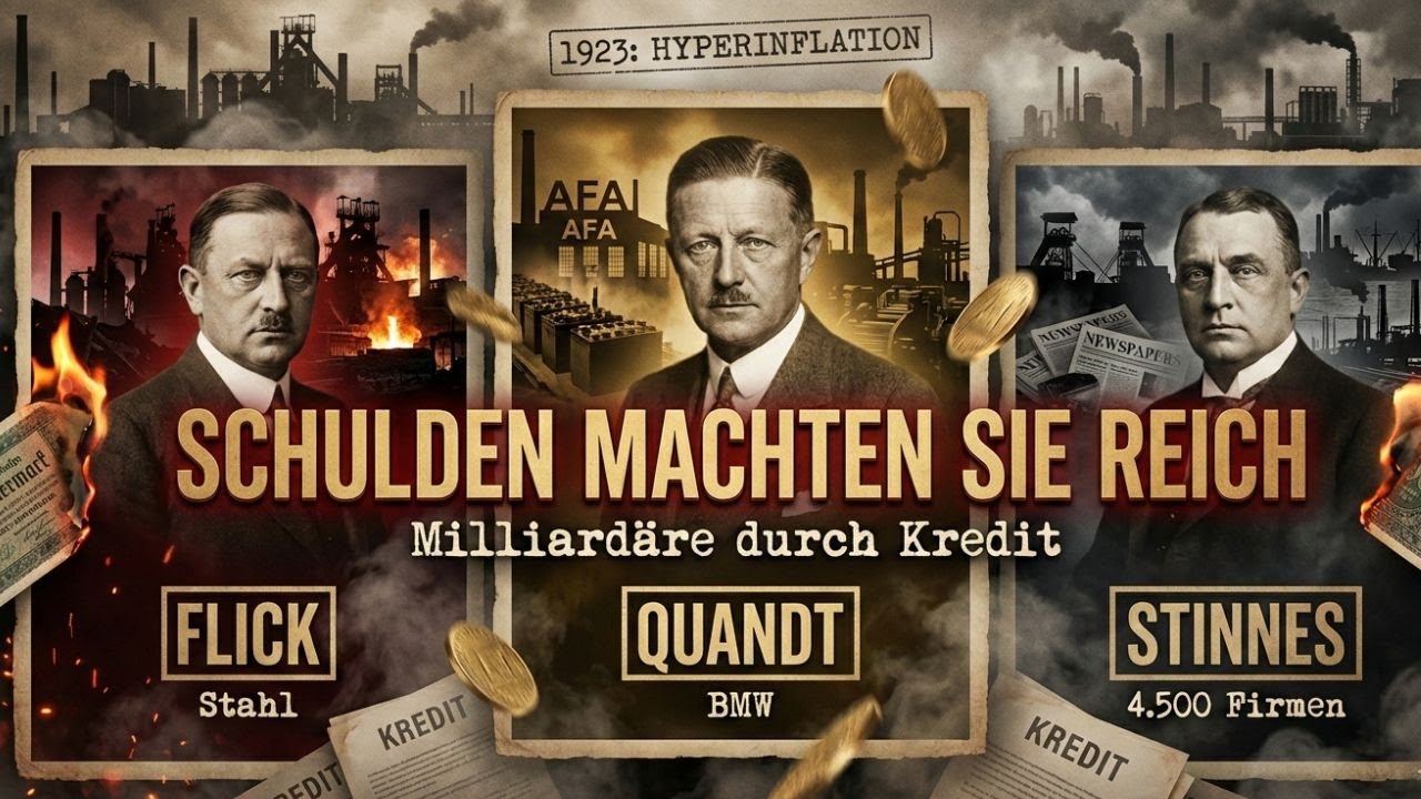 Flick, Quandt, Stinnes: Wie Hyperinflation Milliard&auml;re Machte