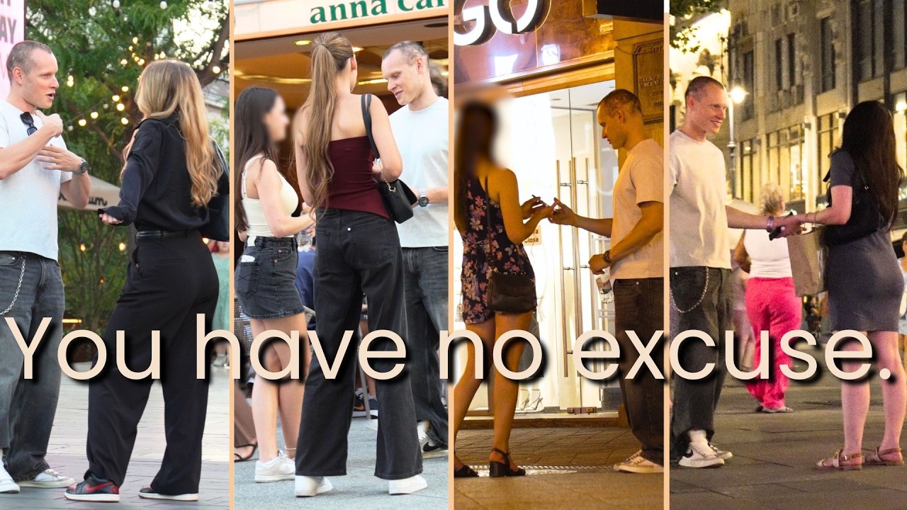 Alopecia PUA Approaches Beautiful Women In Real-Life In Europe (2025 Daygame Infield #4)