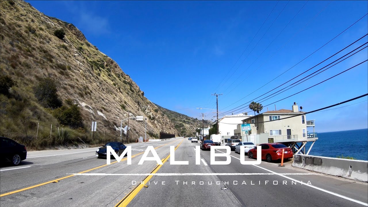 Driving Malibu, California Pacific Highway 1 BEFORE The Wildfire 2025 | 4K Steet View