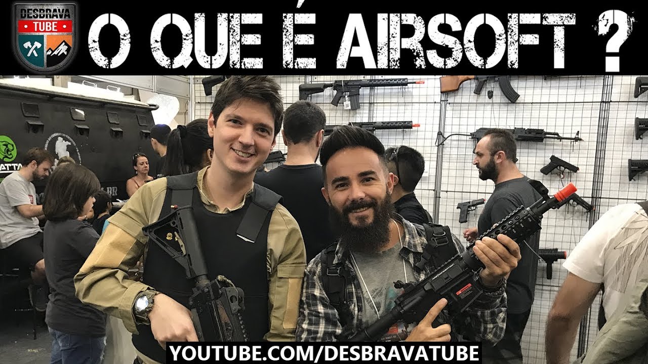 O que &eacute; o Airsoft e como come&ccedil;ar no esporte? Ft  Luiz Rider (Adventure sports fair)