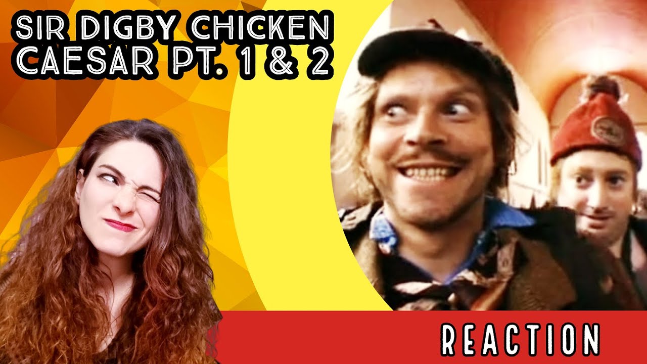 American Reacts - SIR DIGBY CHICKEN CAESAR - Pt. 1 & 2 - Mitchell & Webb