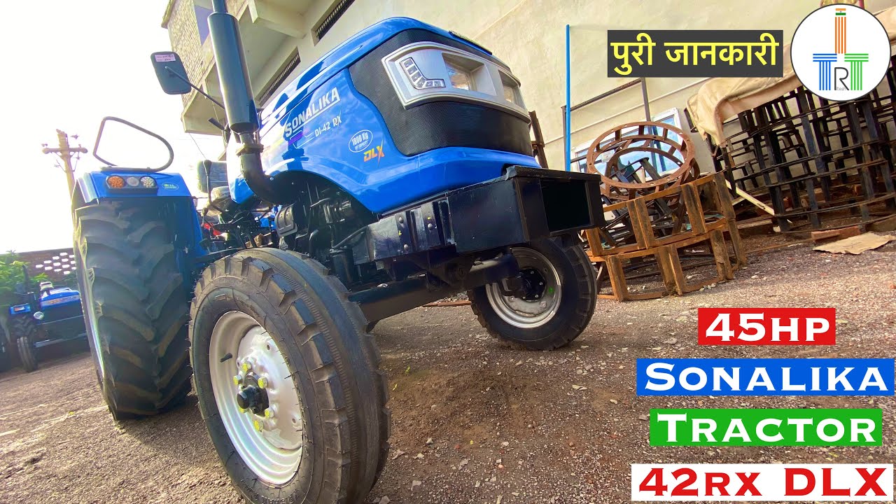 New Sonalika 45hp Tractor ( Power PTO Hydraulic ) Sonalika Di 42rX DLX Full Review By ITT withRitesh