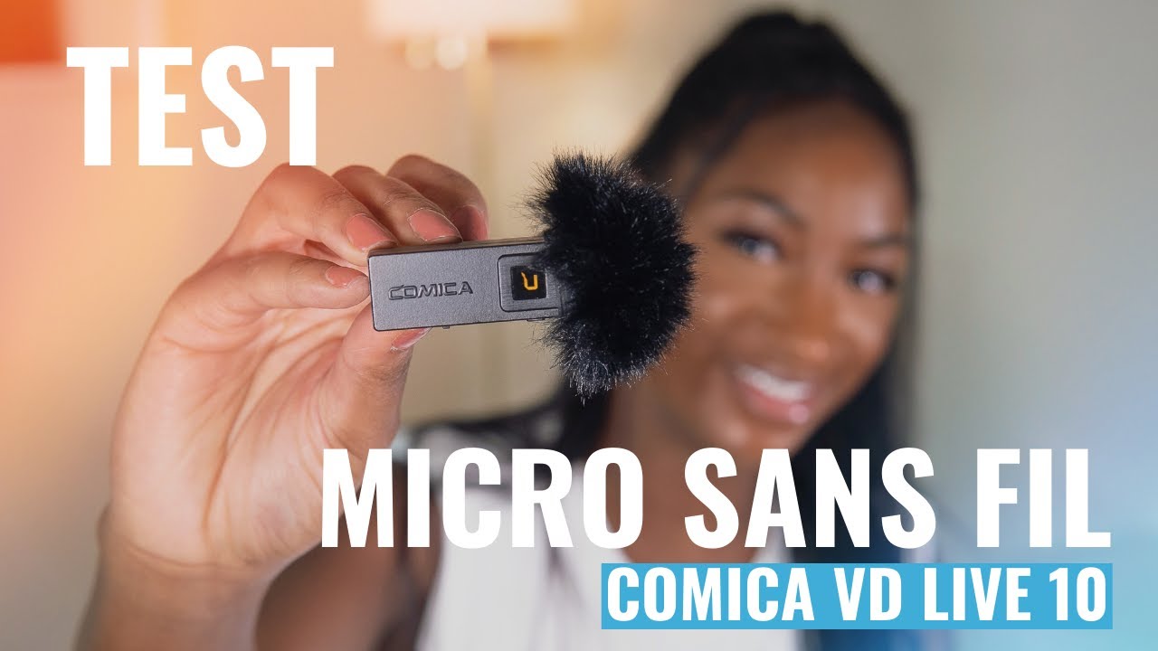 Le micro sans fil parfait pour un Youtubeur ! Comica VD Live 10
