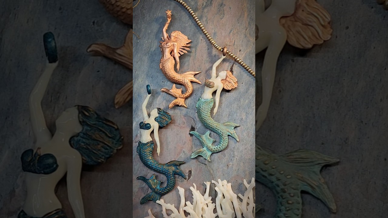 ​🤯 Copper Plating a 3D Print!? Mermaid Finish Showdown (VOTE!)