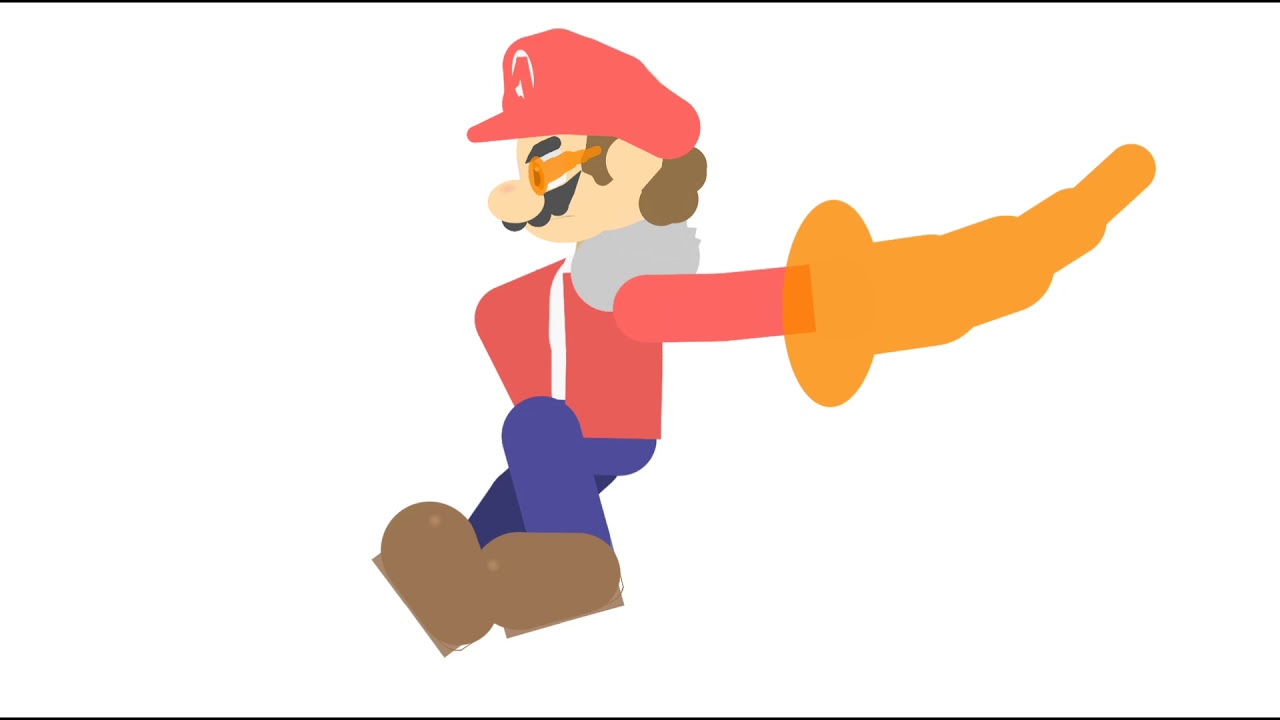 Mario vs Undertoad Mario