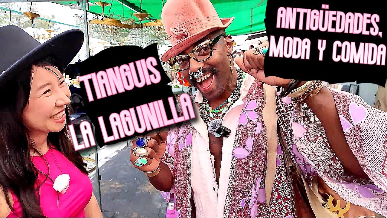 Descubriendo el Tianguis de La Lagunilla | Antigüedades, moda y cultura en CDMX