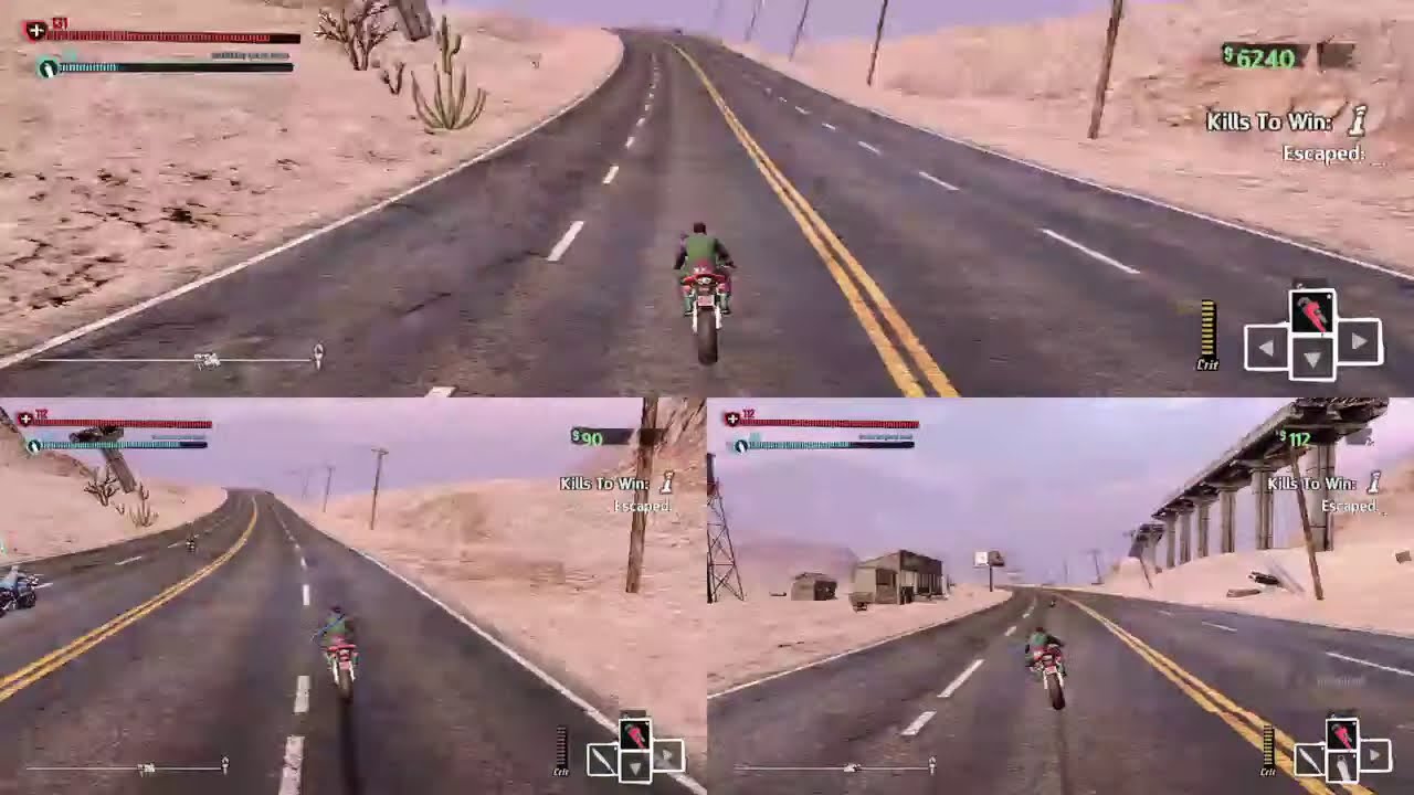 Road Redemption - Multiplayer Gameplay.