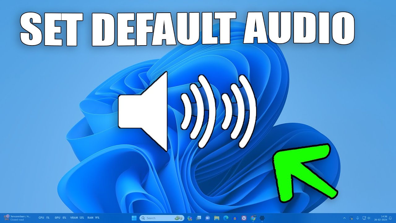 How to Set Default Audio Device On Windows 11