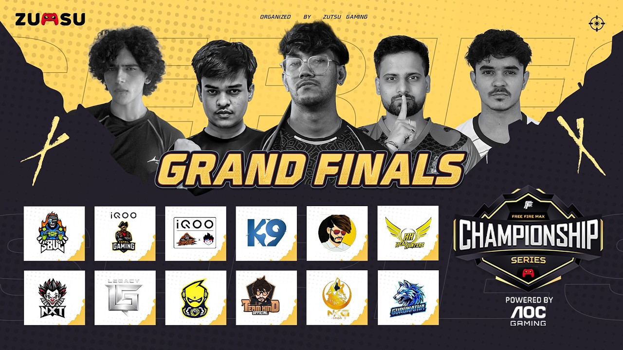 Grand Finals Day1: Championship Series | Powered By AOC | Tech Partner Spinbot Ft. tg, s8ul, tsg, hh
