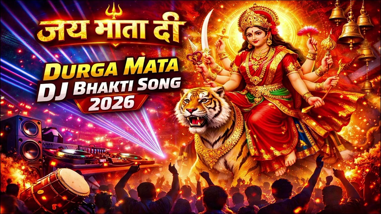 🔥 जय माता दी | Durga Mata DJ Bhakti Song 2026 | Hard Bass Navratri DJ Remix | Dance Bhakti Song