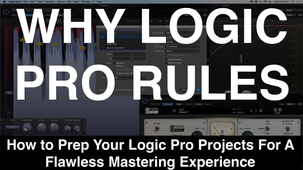 How to Prep Your Logic Pro Projects For A Flawless Mastering Experience