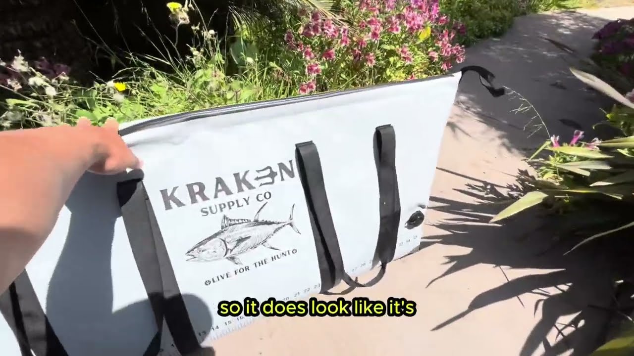 Kraken Supply Co Fish Cooler Bag Review and Leak Test