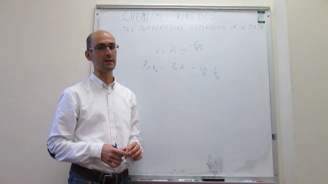 The Arrhenius equation. Applications