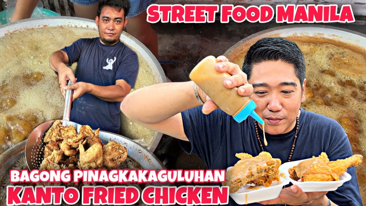 TRENDING na KANTO FRIED CHICKEN | MURA NA MASARAP PA! BLOCKBUSTER ANG PILA | MANILA STREET FOOD