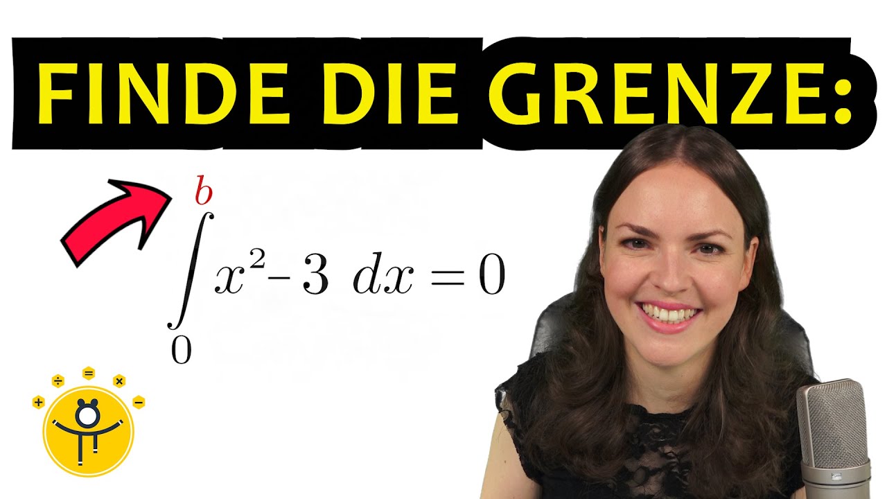 INTEGRAL unbekannte Grenze – obere Grenze berechnen, Integralrechnung