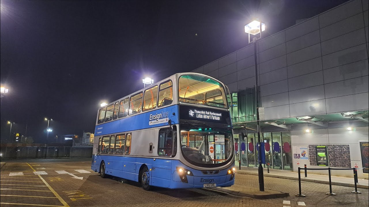 [Cab POV] Thameslink Rail Replacement: London Blackfriars - Luton Airport Parkway (semi fast)