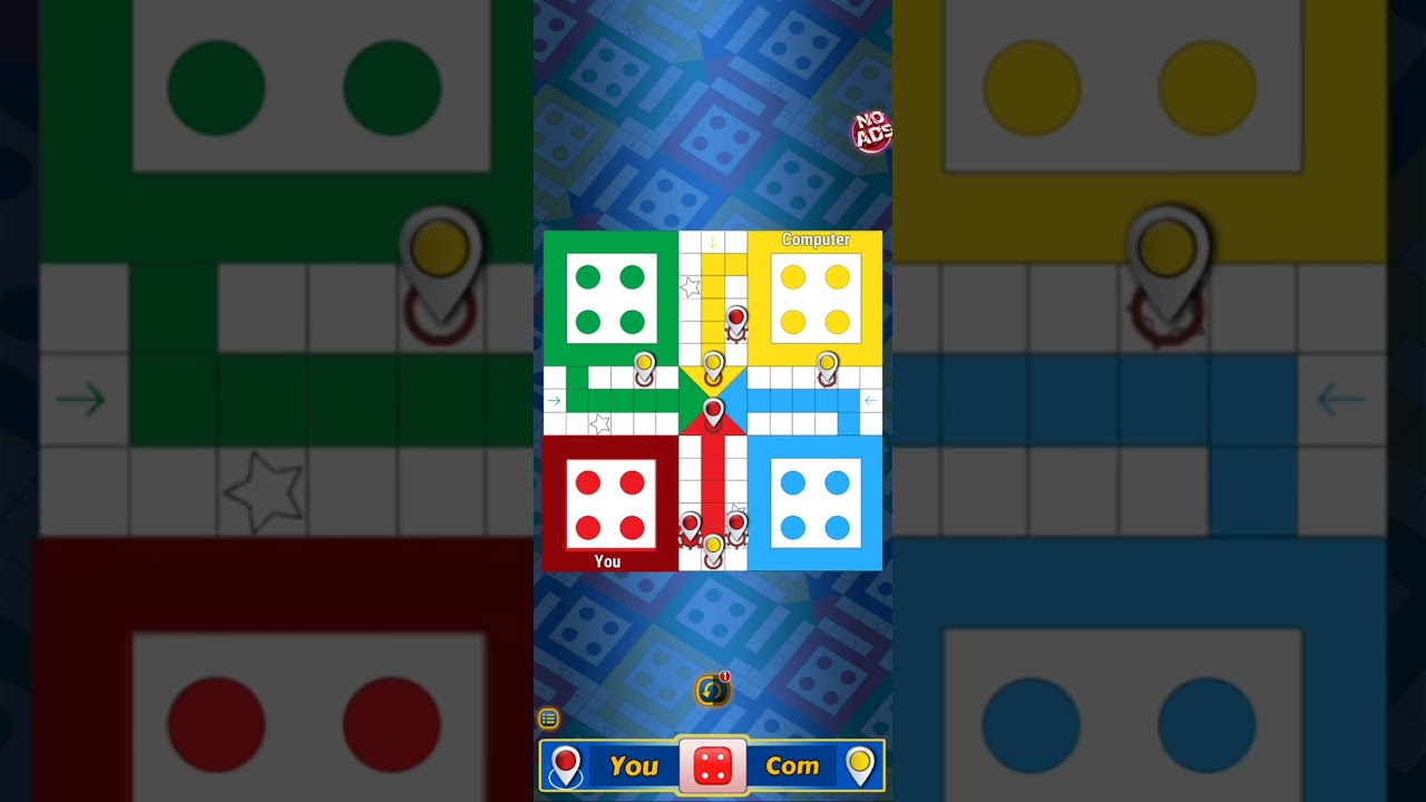 Ludo king game 💥(play 234)Me vs computer 🎲Ludo king game player |#ludoking 