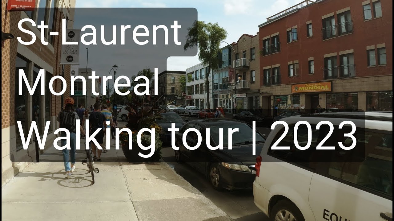 Rue Sait-Laurent | Walking Tour | Montreal | September 2023