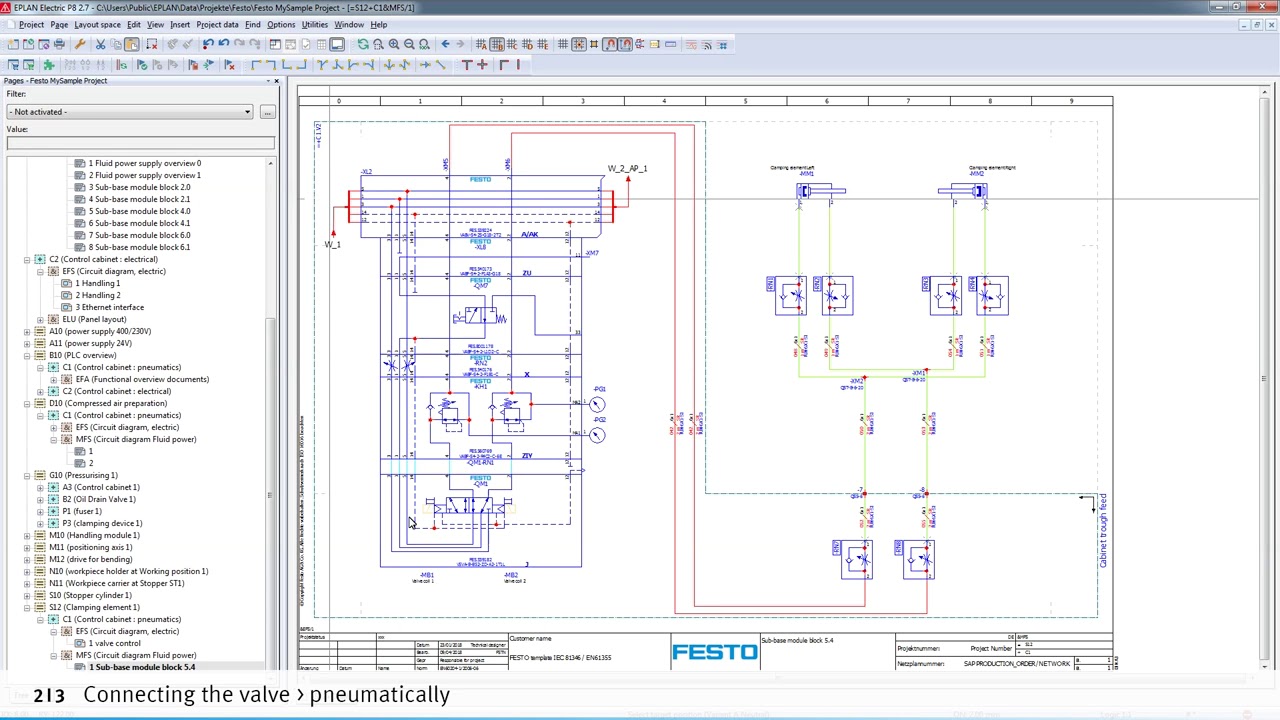 Schematic Solution EPLAN Project Assigning functions