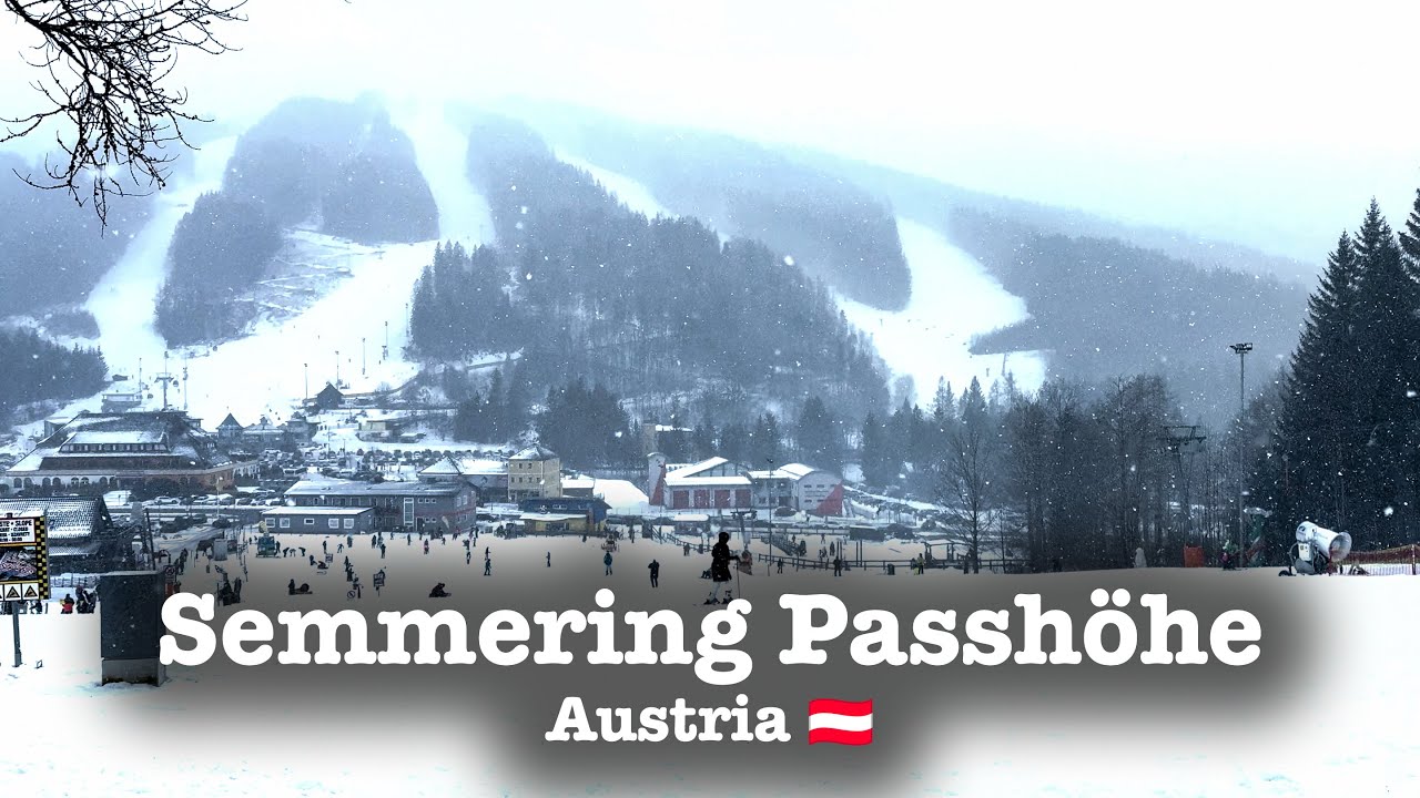 Semmering Passhöhe - Best Place for ski beginners, Semmering, near Vienna, Austria 🇦🇹#semmering