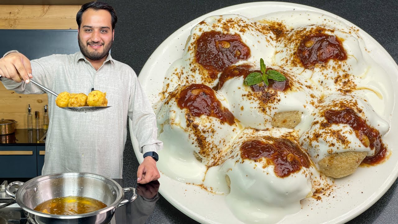 Khatty Meethy Dahi Bhallay - Ramzan Special Soft Football like Bhallay