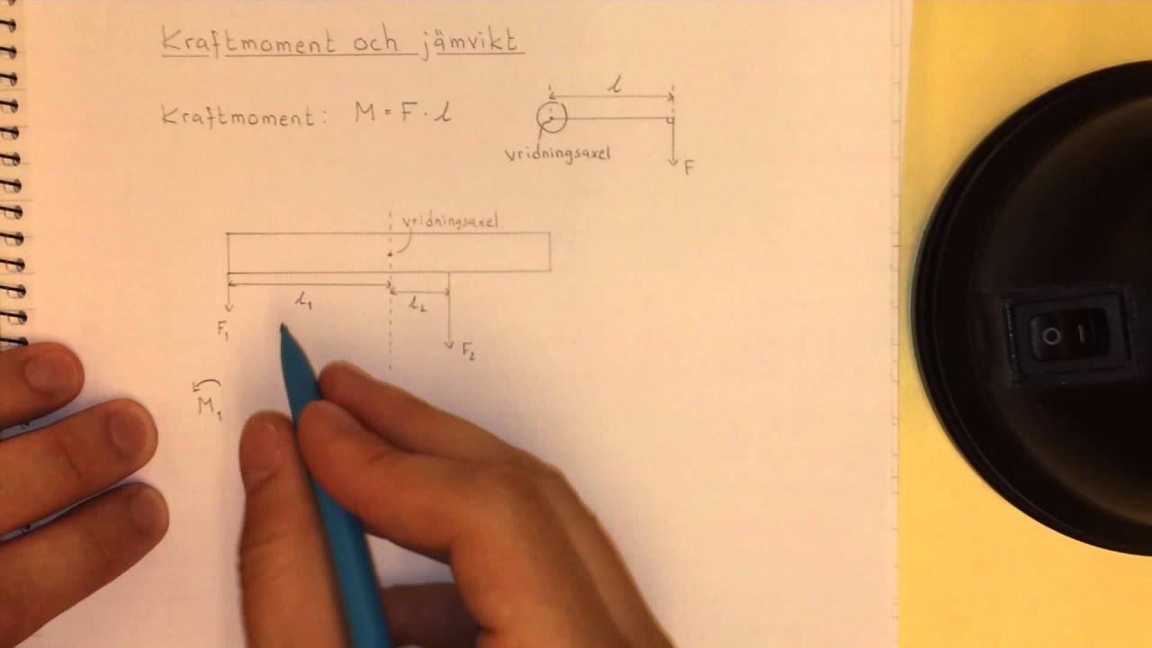 Fysik 2 Kraftmoment och jämvikt