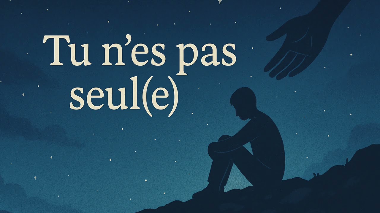 Chanson pour te dire Courage 💙 Tu n&rsquo;es pas seul(e) &ndash; Musique de Soutien et Espoir