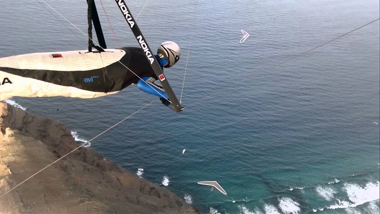 Hang gliding Lanzarote (Shot entirely with Nokia N8)