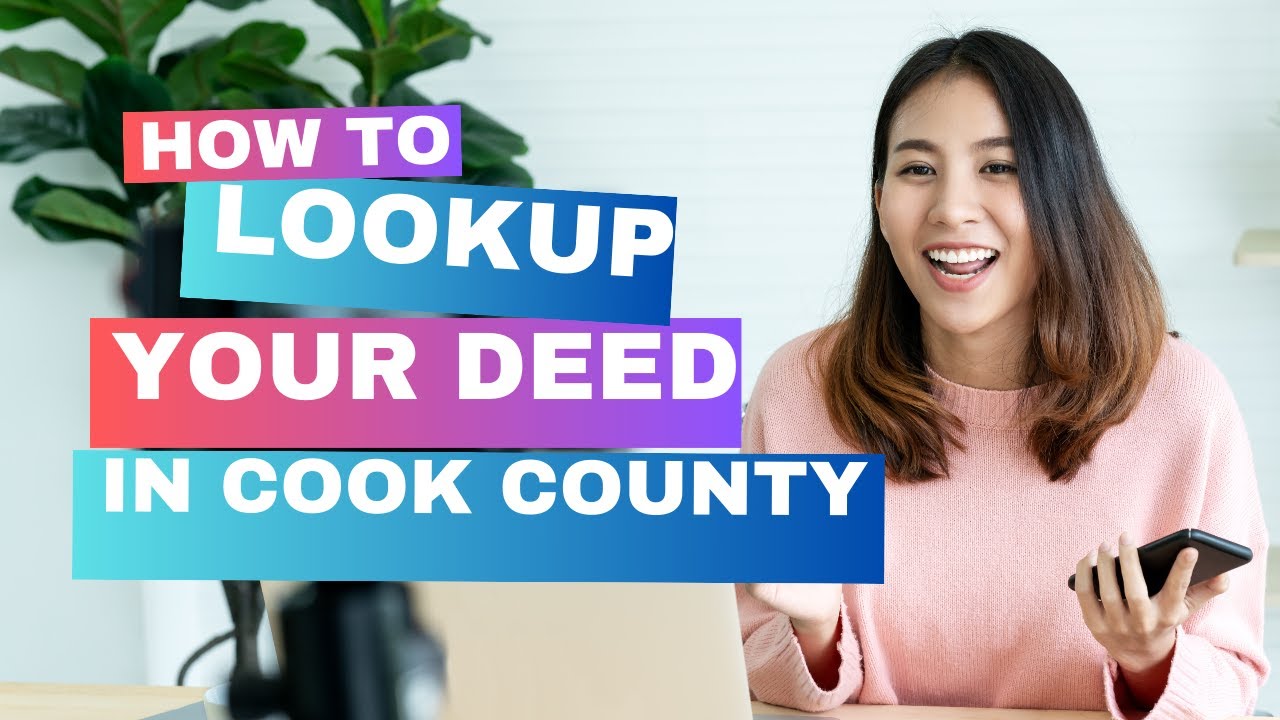 How to lookup your deed on the Cook County website