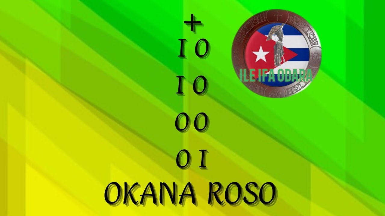 OKANA ROSO.A LA TIERRA QUE FUERES HAZ LO QUE VIERES.#ifa #oraculodeifa #signosdeifa #okanaroso