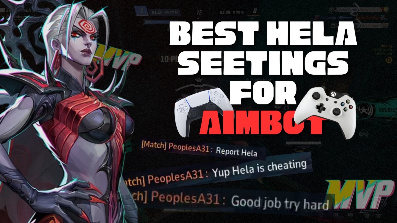 BEST Hela Settings in Marvel Rivals (Console & PC) | 50+ KILL Gameplay