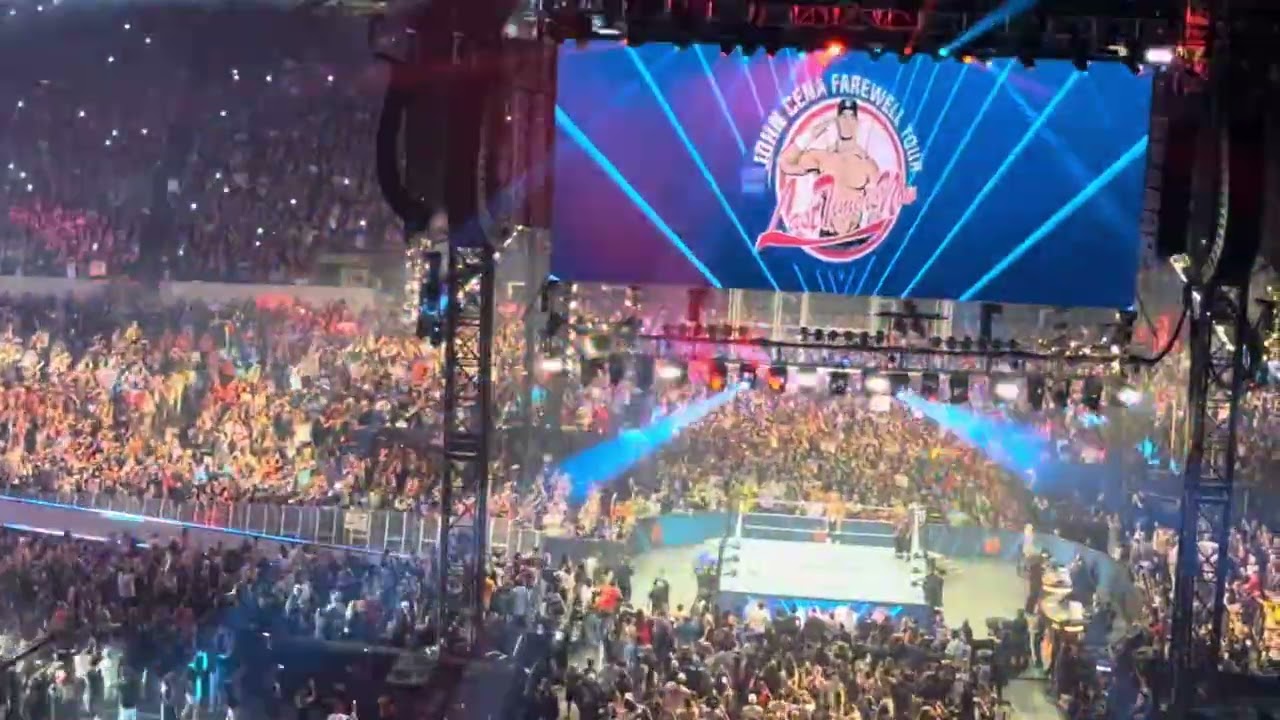 John Cena’s entrance at Summerslam 2025! (Full Video)