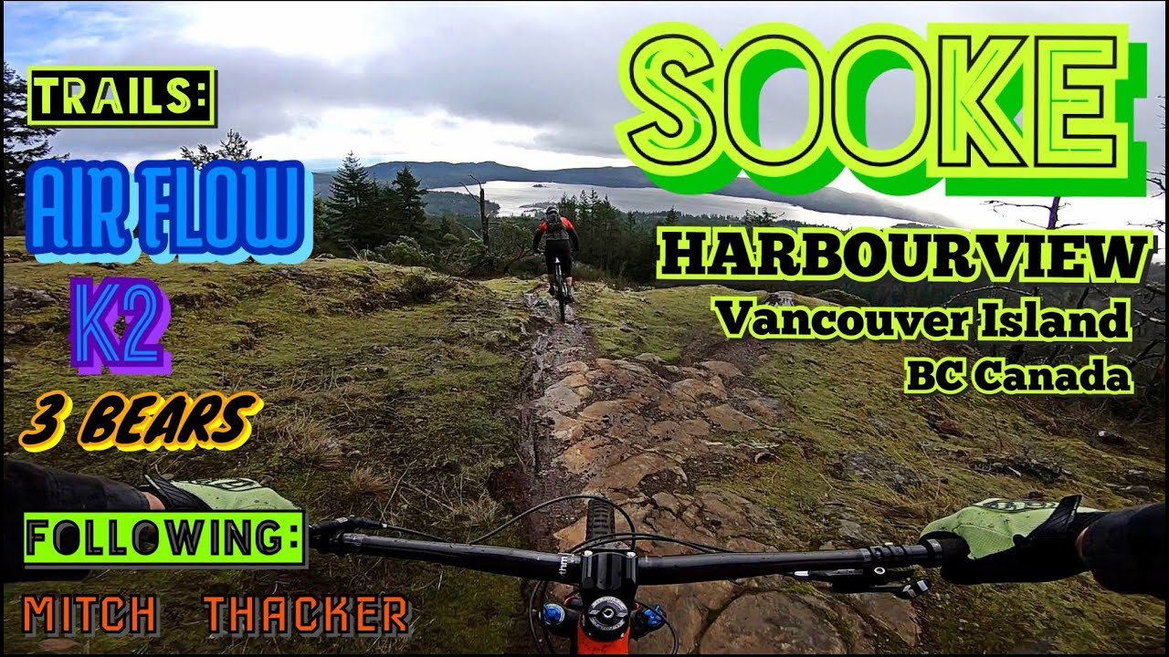 Mountain Biking on Vancouver Island - GoPro Hero 6 Karma Grip - Sooke - Harbourview