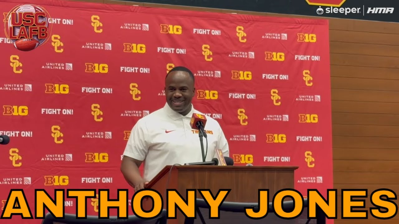 USC Trojans RB Coach Anthony Jones Speaks About Return Of Waymond Jordan And Elite Incoming Freshman