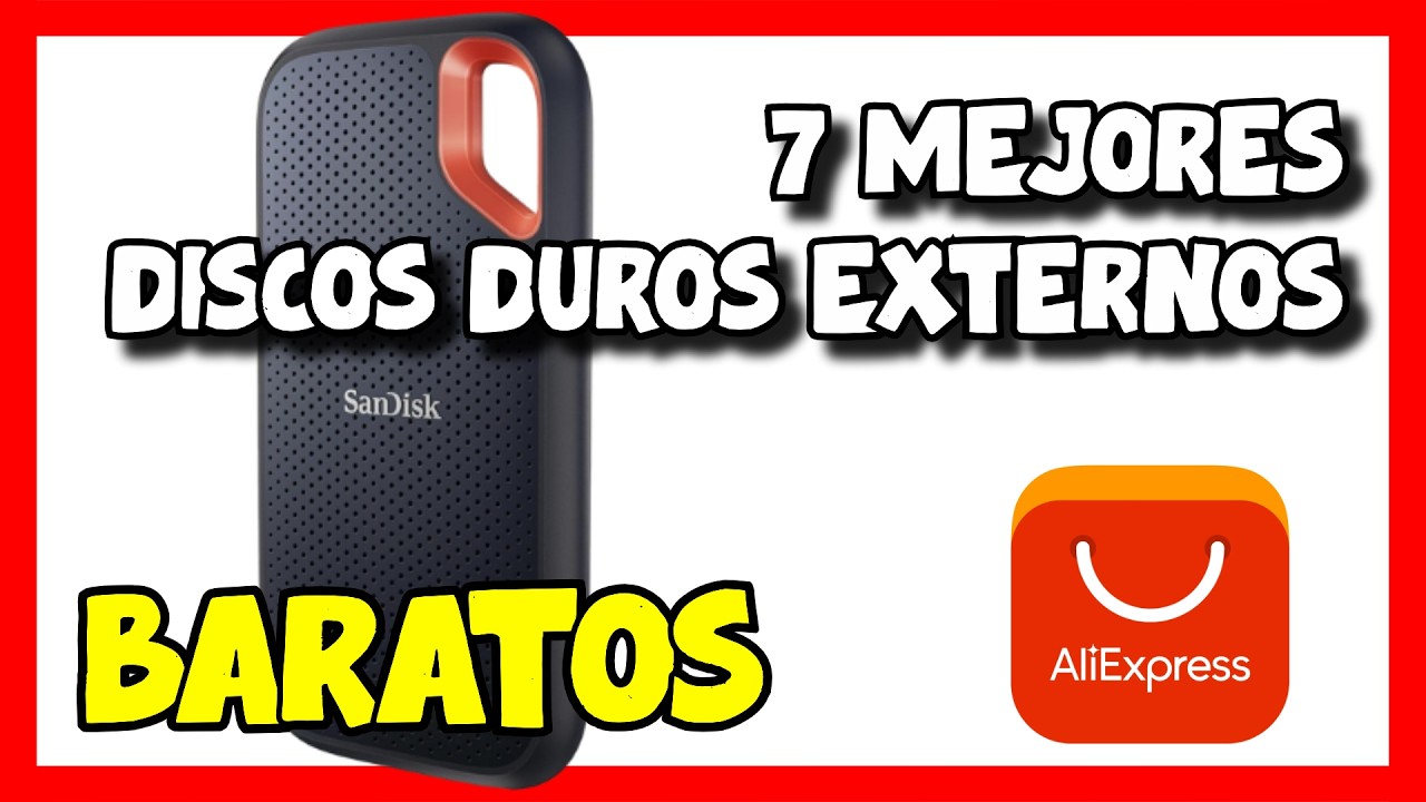 💾🔥 Los 7 MEJORES Discos Duros Externos BUENOS y BARATOS de AliExpress [2026]✅[Calidad/Precio] usb