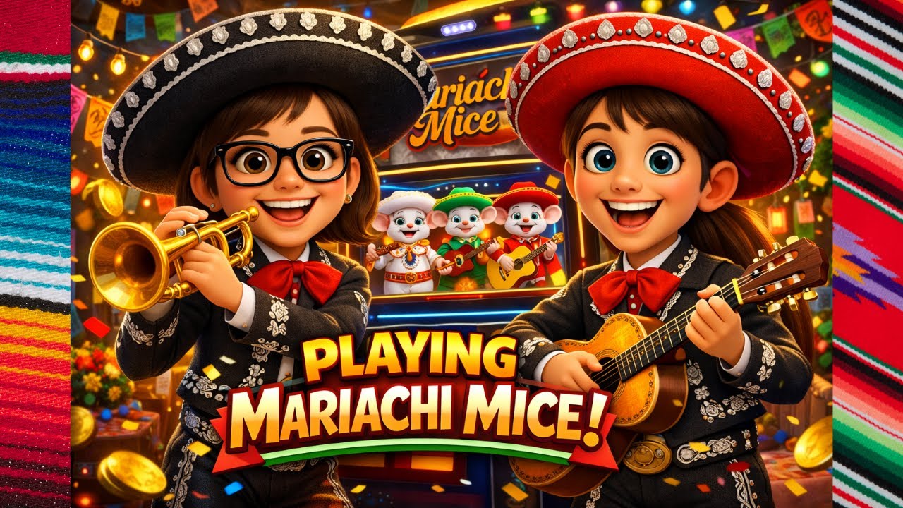Mariachi Mice Fiesta! 🎺🎸 Big Wins, Music & Pure Joy!