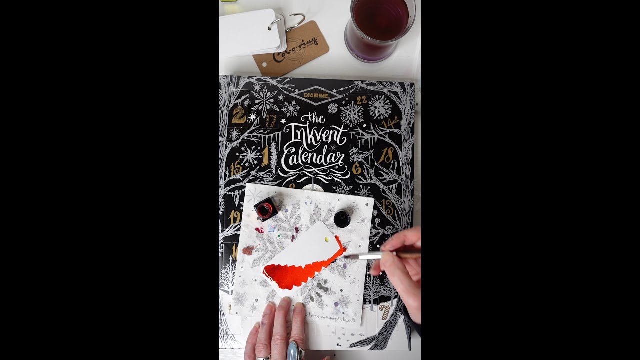 Diamine Inkvent Advent Calendar 2024 Unboxing