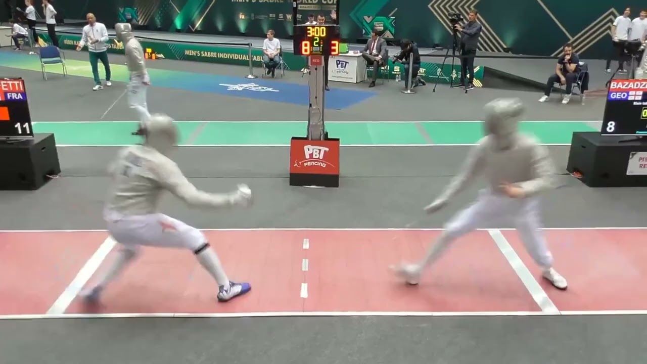 Budapest World Cup 2023 SMS - L16 - Sandro Bazadze GEO v Do Gyeongdong KOR