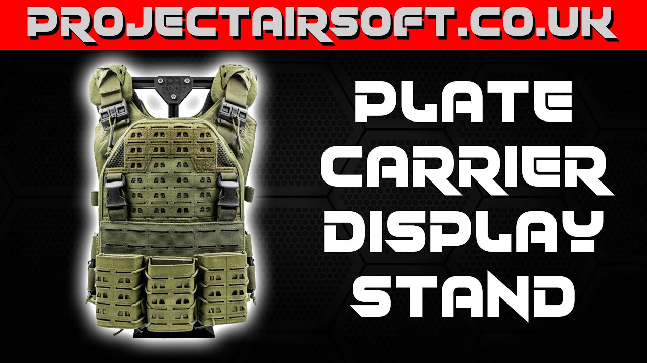 Plate Carrier Display Stand by Project Airsoft