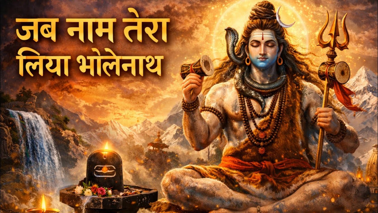 जब नाम तेरा लिया भोलेनाथ | New Shiv Bhajan 2026 | 10 Minute Shiv Bhajan | Bholenath Song