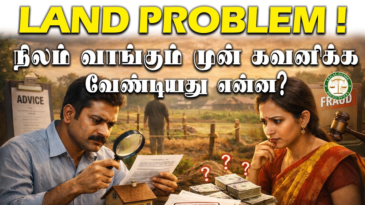 Land Problem வராம இருக்க நிலம் வாங்கும் முன் இதை பாருங்க! Land Dispute வர காரணங்கள்
