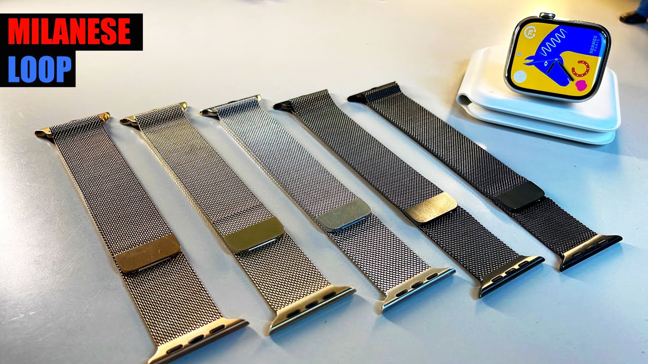 Apple Watch Milanese Loop [Revisited] (ALL COLORS) | For AW S8, Ultra, SE | How Does it Hold Up?