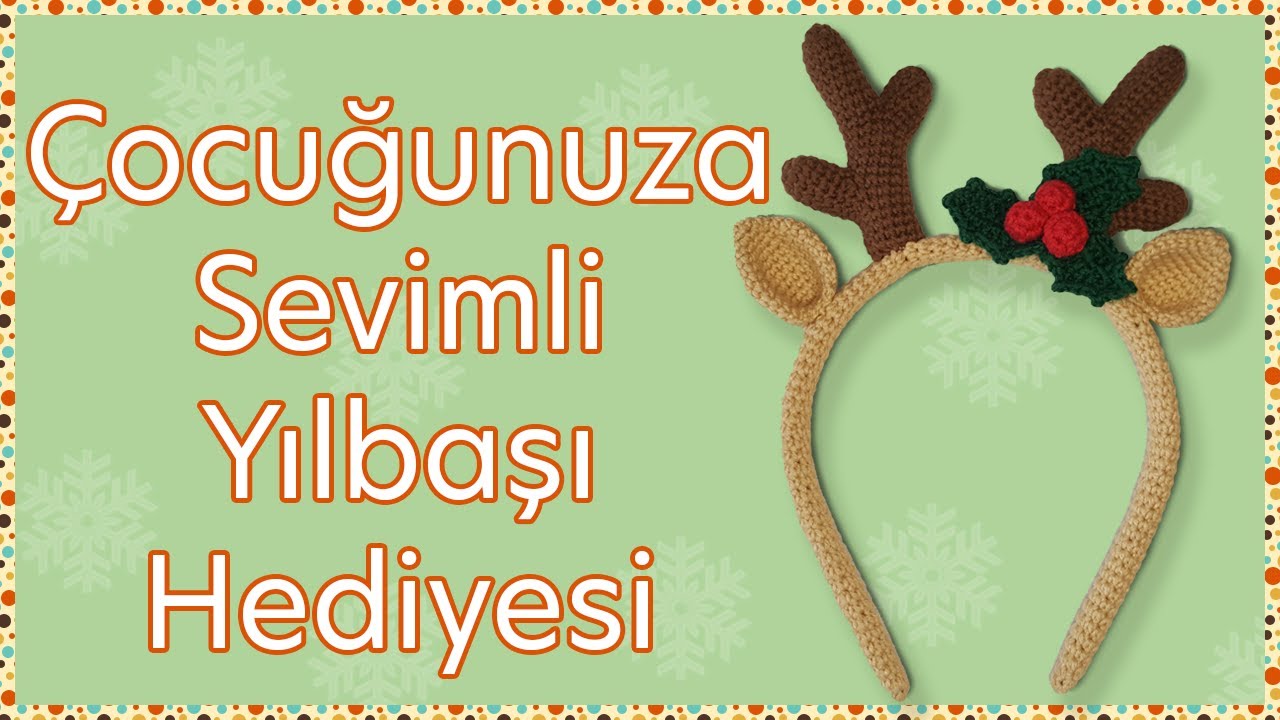 Sevimli Geyikli Taç