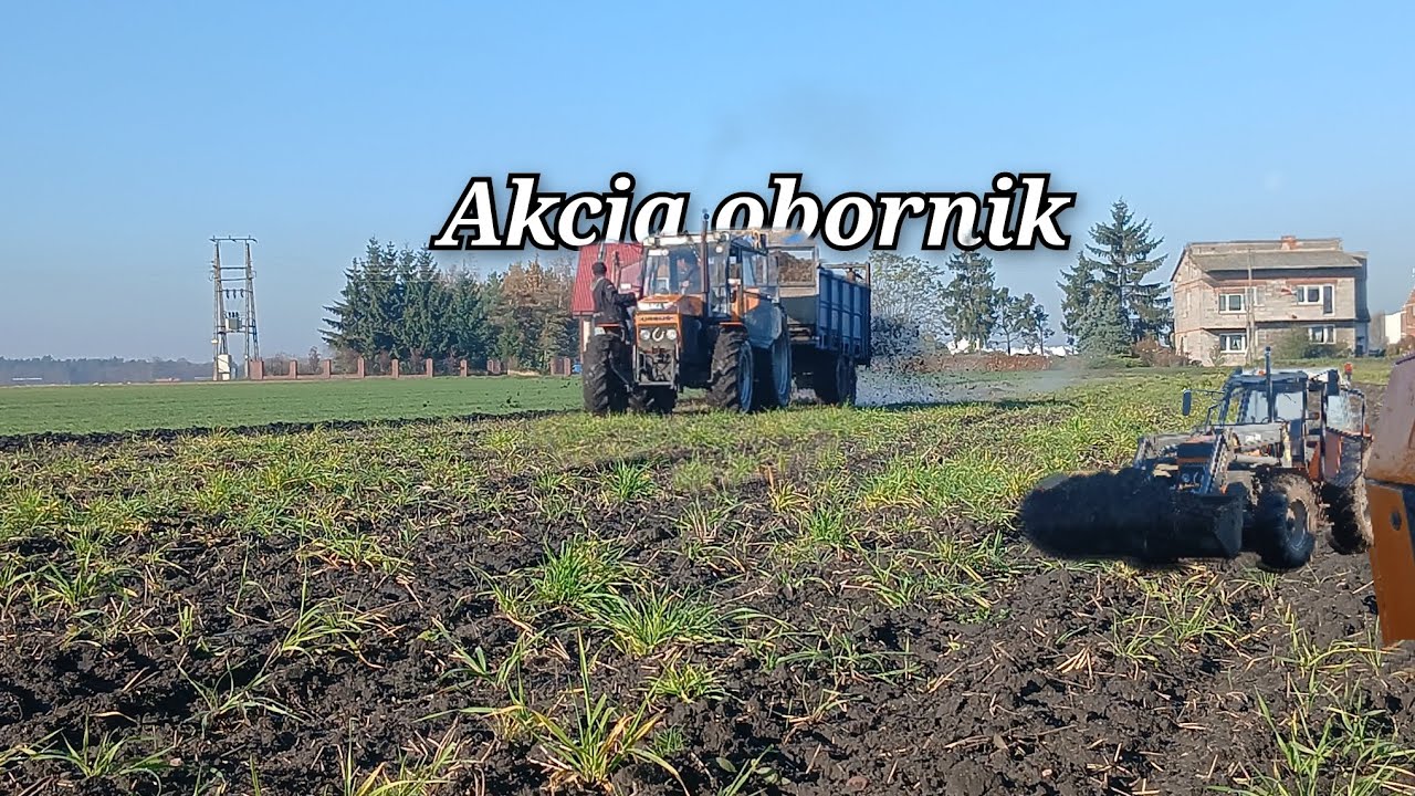 Opór gaz nie ma nas akcja obornik ursus 1014 & Fortschritt T-088 + ursus 1224. Gazu nie brakuje 