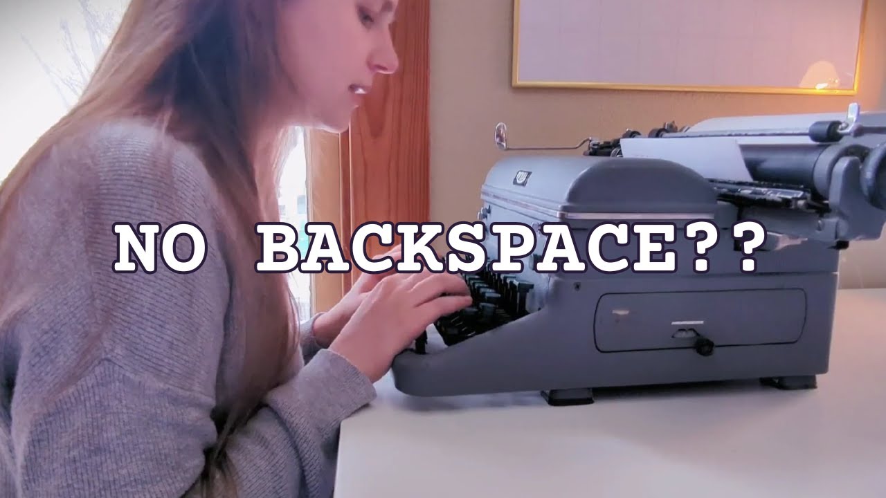 Should YOU Be Using a Typewriter? (Writing Vlog 🖋️)