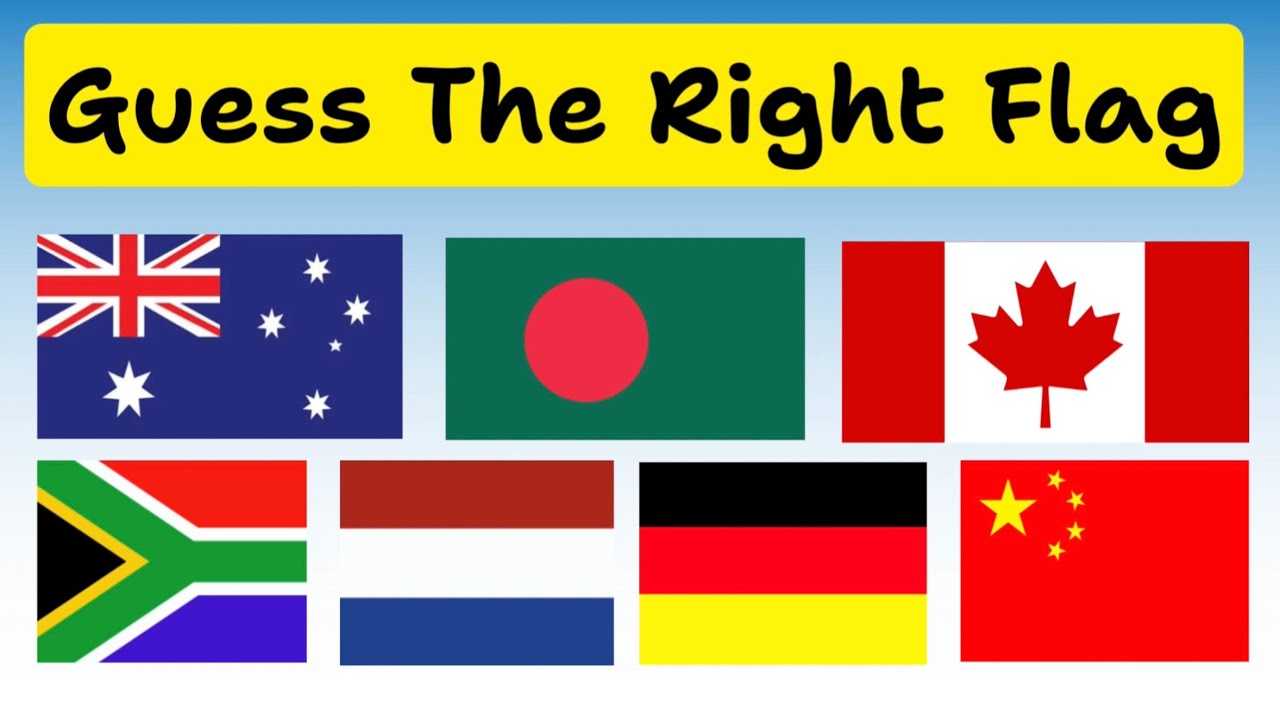 Guess the Right Flag 🚩 | World Flags Quiz for Kids | Fun GK Learning @YuviSharmaQuiz_tv25 