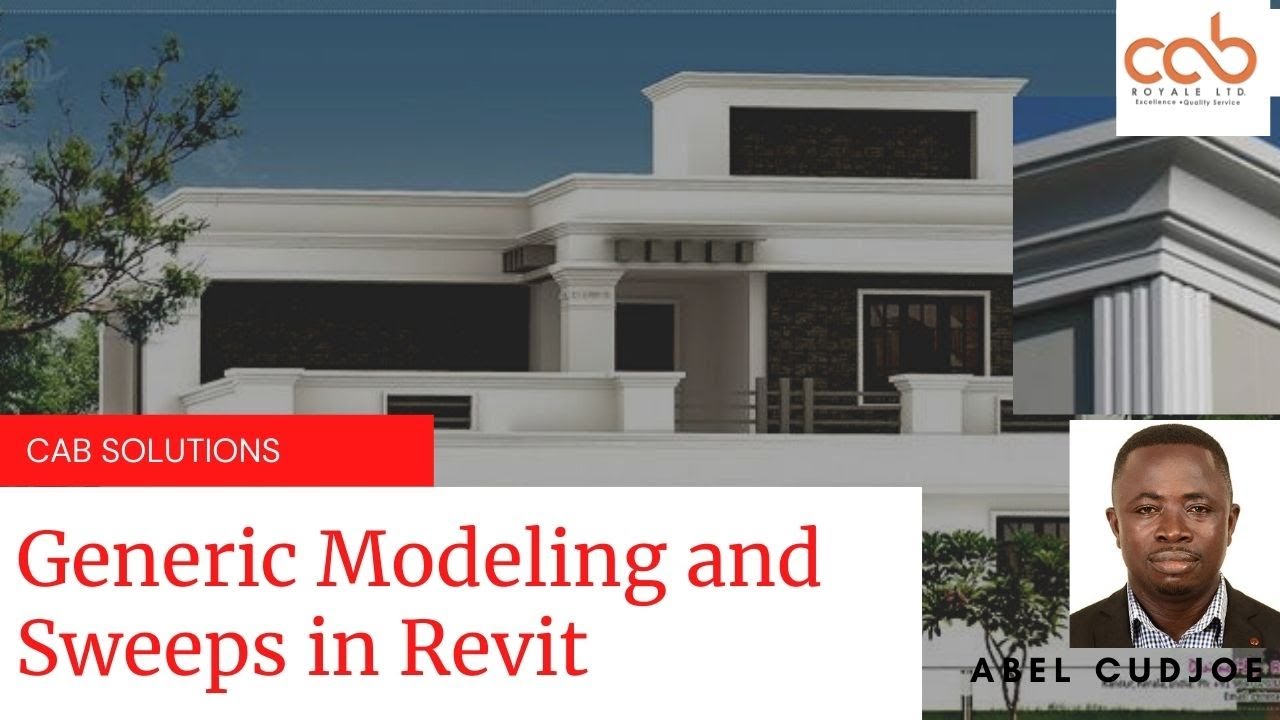 GENERIC MODELLING OF MOULDINGS USING SWEEP IN REVIT