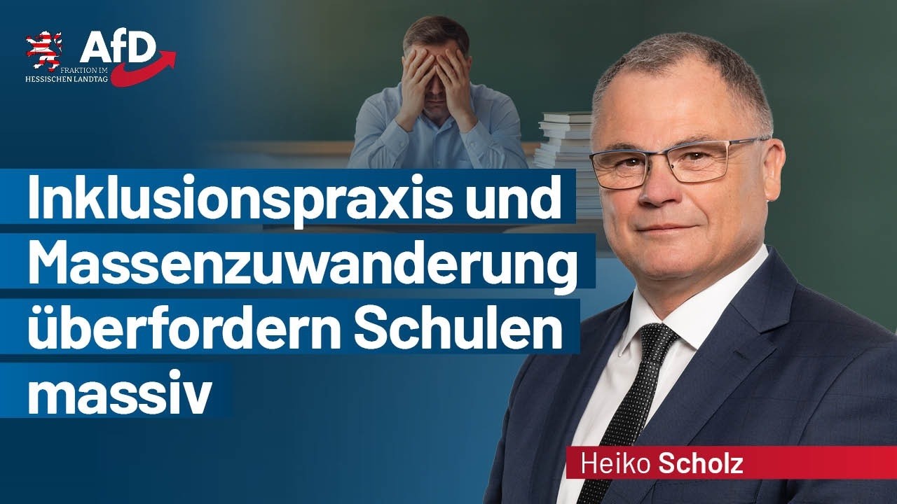 Inklusionspraxis und Massenzuwanderung überfordern Schulen massiv