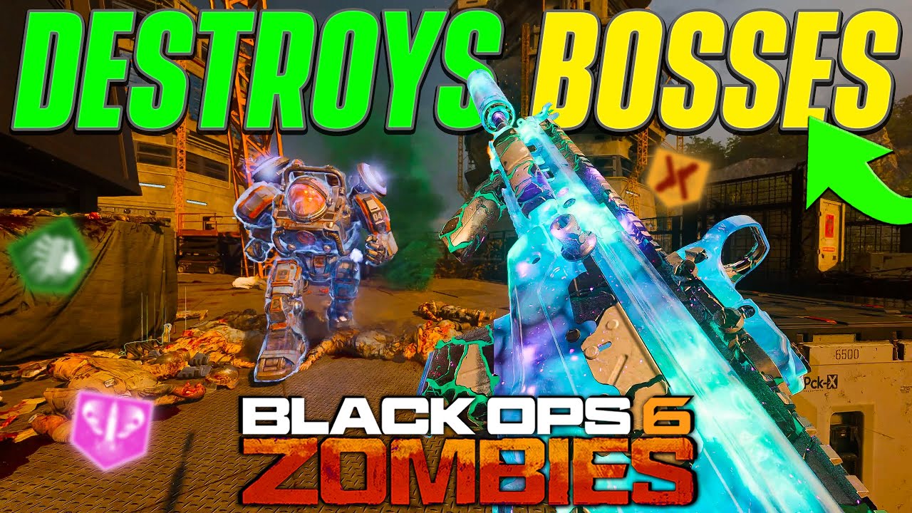 This OBLITERATES BOSSES In Black Ops 6 Zombies! ( Best AR? )